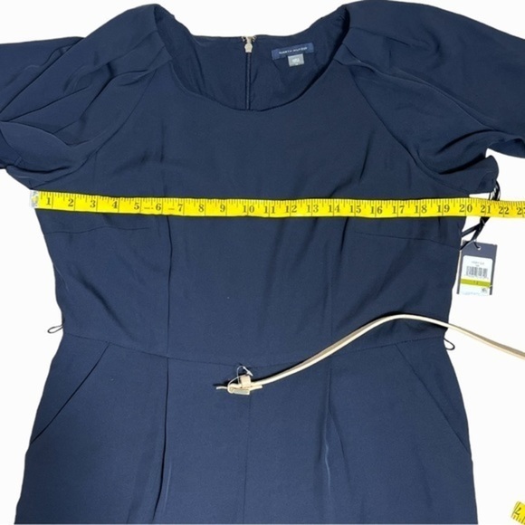 Tommy Hilfiger size 14 navy blue wide leg jumpsuit - Picture 11 of 16